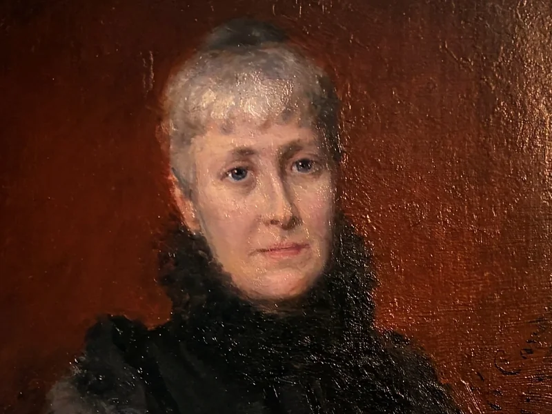 1843-Kerstin Cardon - Ritratto di Clara Löfgren
